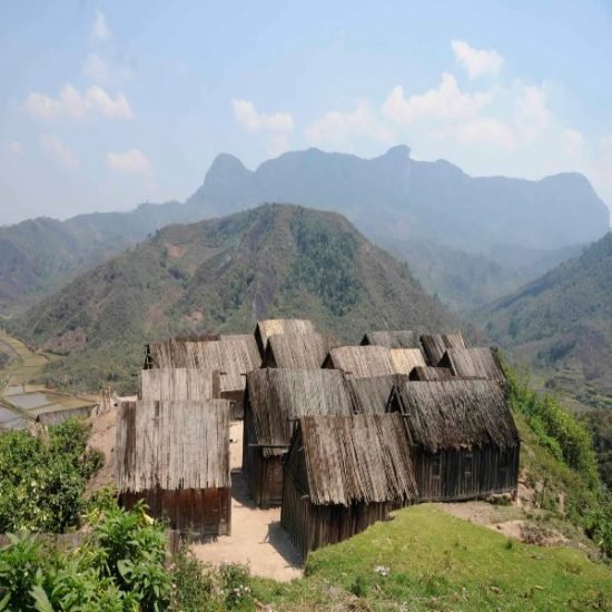 A zafimaniry village