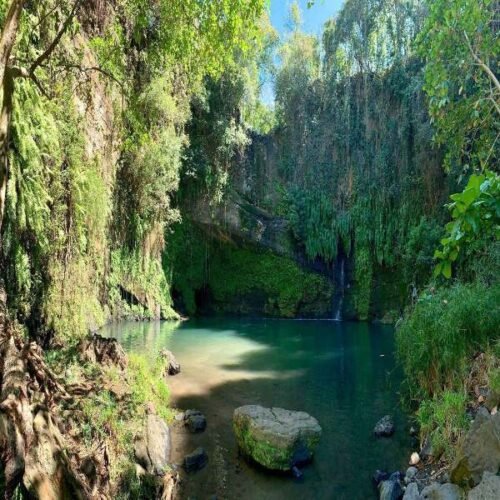 Natural pool in Nosy Be