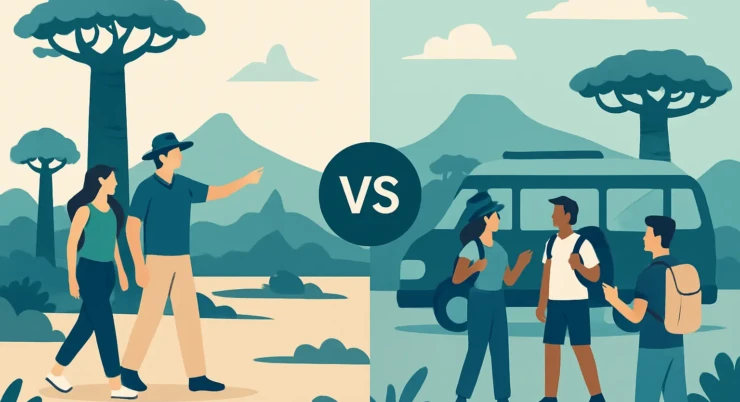 Private vs Group Tours in Madagascar