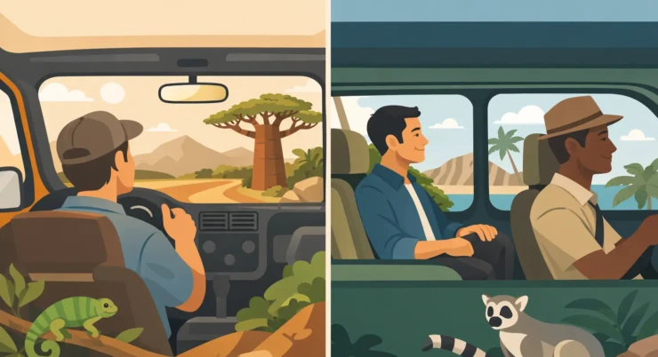Self Drive Madagascar Versus Driver