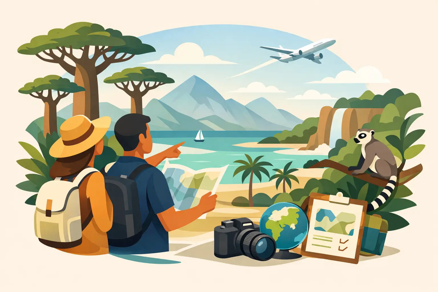 Viajes a Madagascar bien planificados