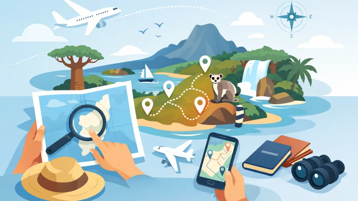 Cómo diseñar ruta Madagascar sin errores