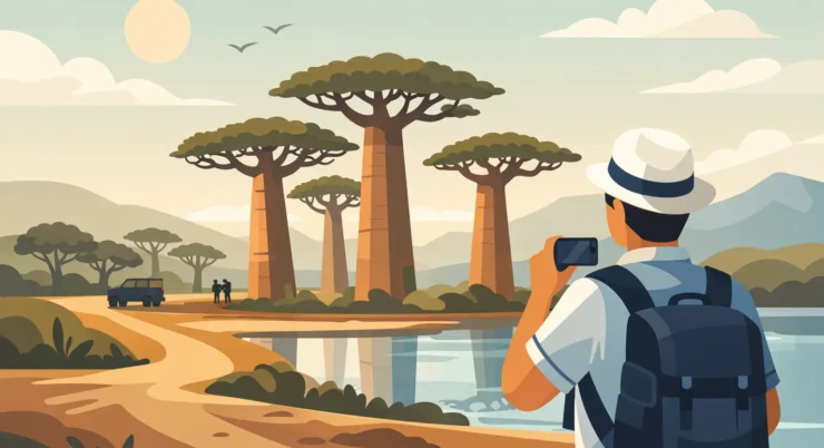 Cómo visitar baobabs Madagascar bien