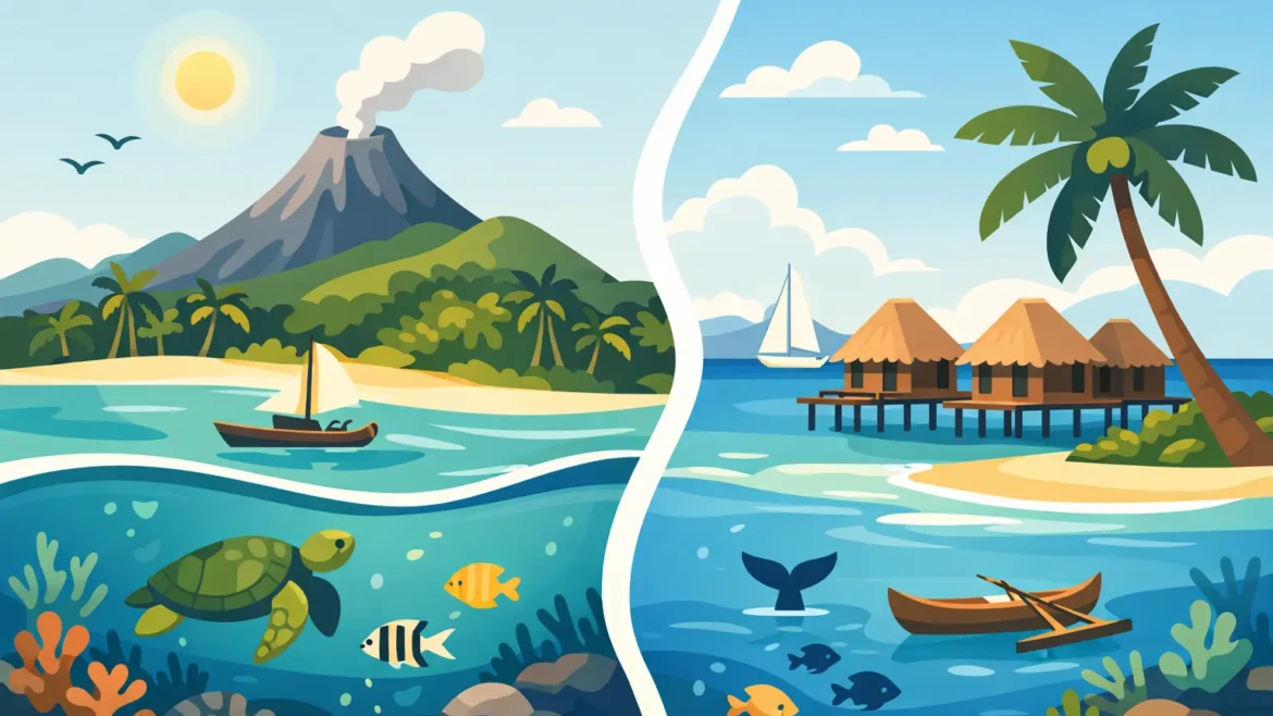 Nosy Be Versus Ile Sainte Marie