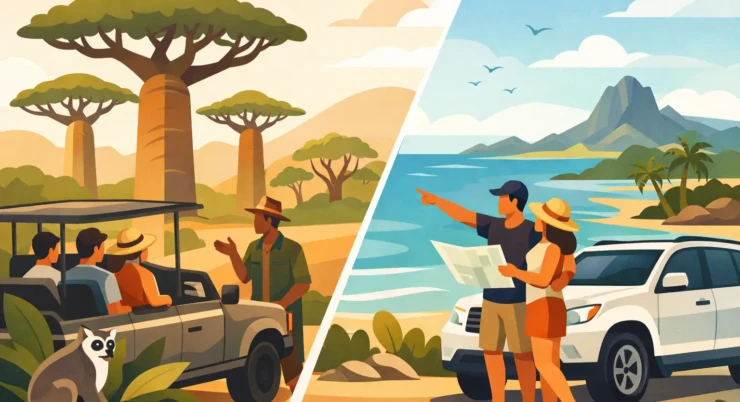 Tour privado o autoconducción en Madagascar