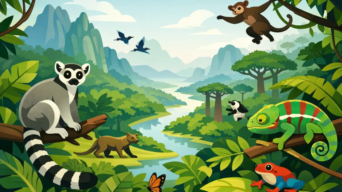 Best Madagascar Rainforest Wildlife Route