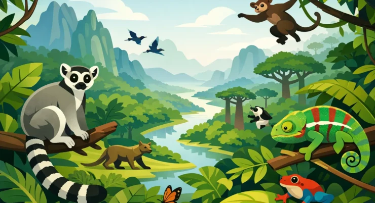 Best Madagascar Rainforest Wildlife Route