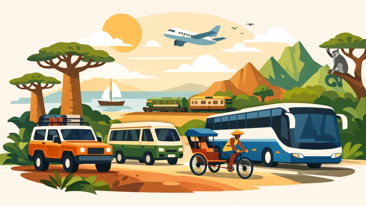 Guía transporte terrestre Madagascar