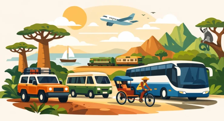 Guía transporte terrestre Madagascar