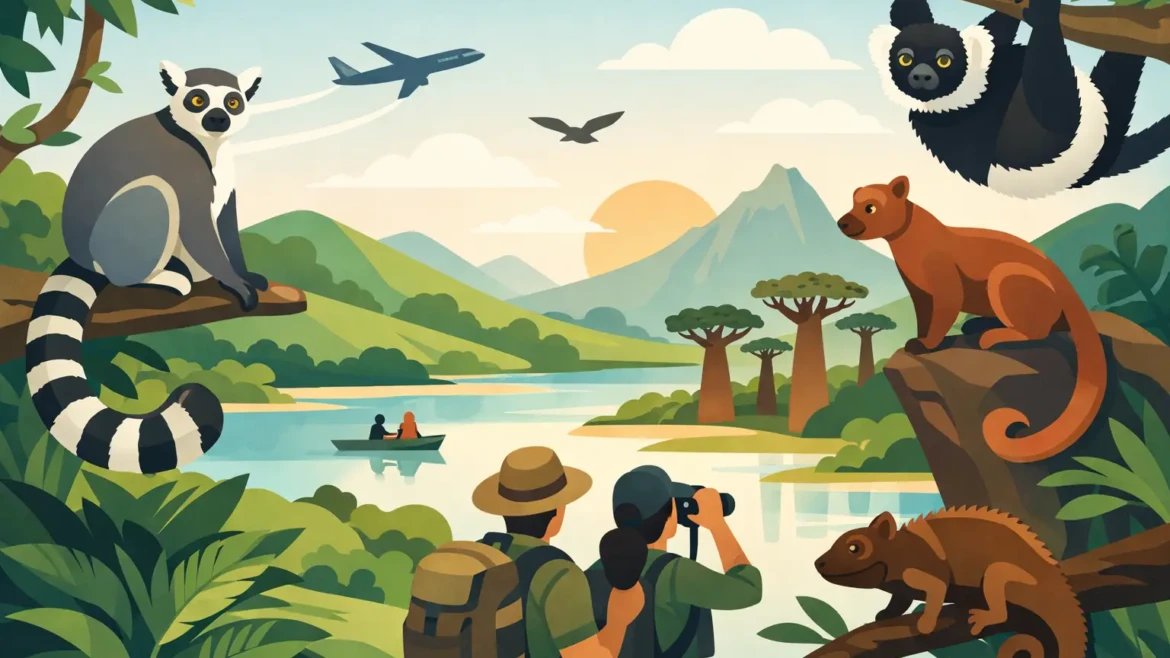 Madagascar Wildlife Trip Example Itinerary