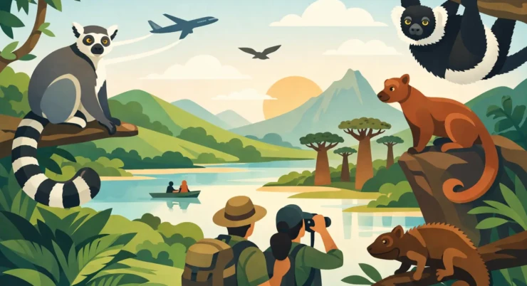Madagascar Wildlife Trip Example Itinerary