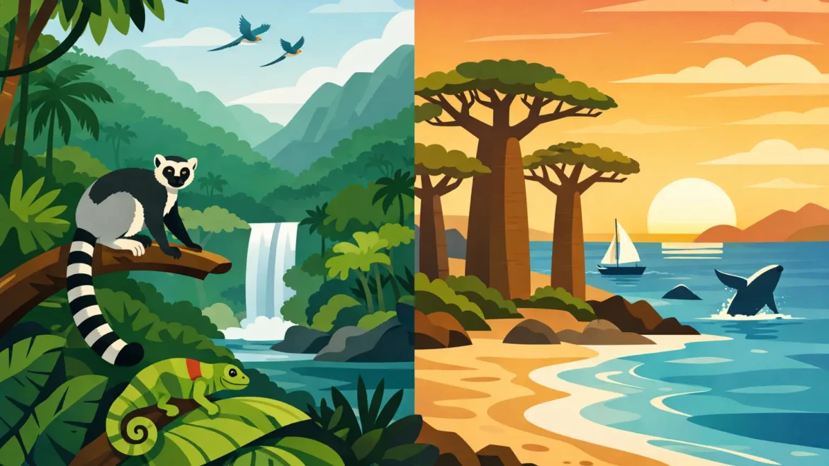 Selva Oriental o Costa Oeste en Madagascar